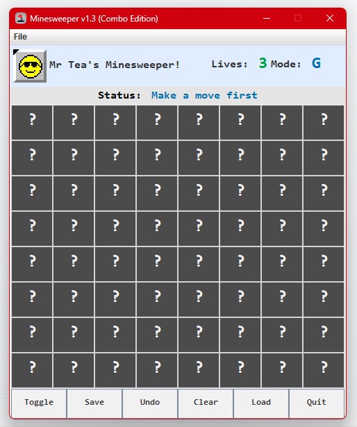 minesweeper game